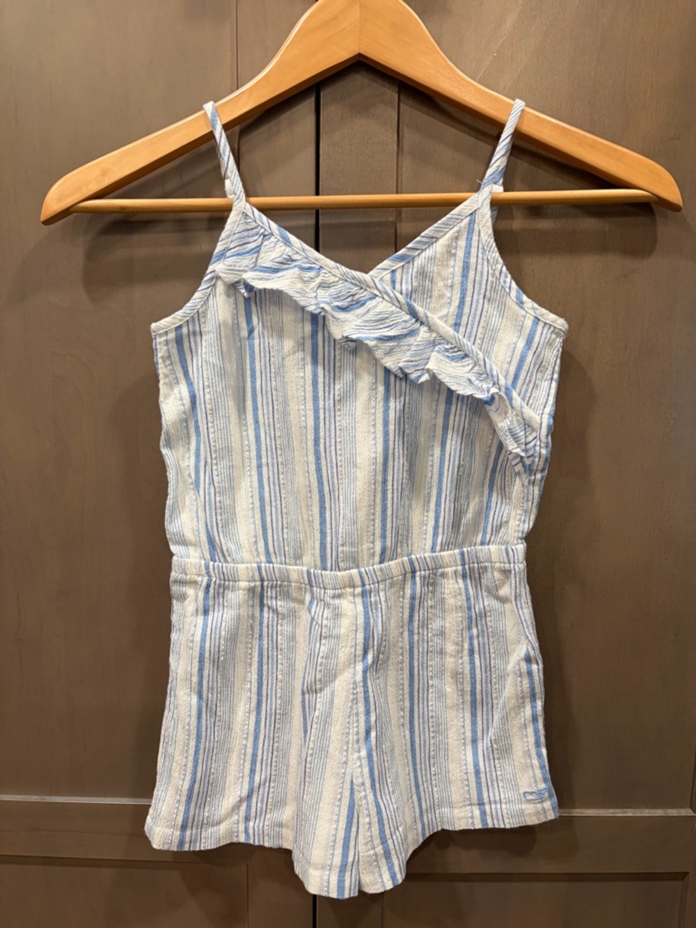 Vineyard Vines Blue and White Striped Romper
